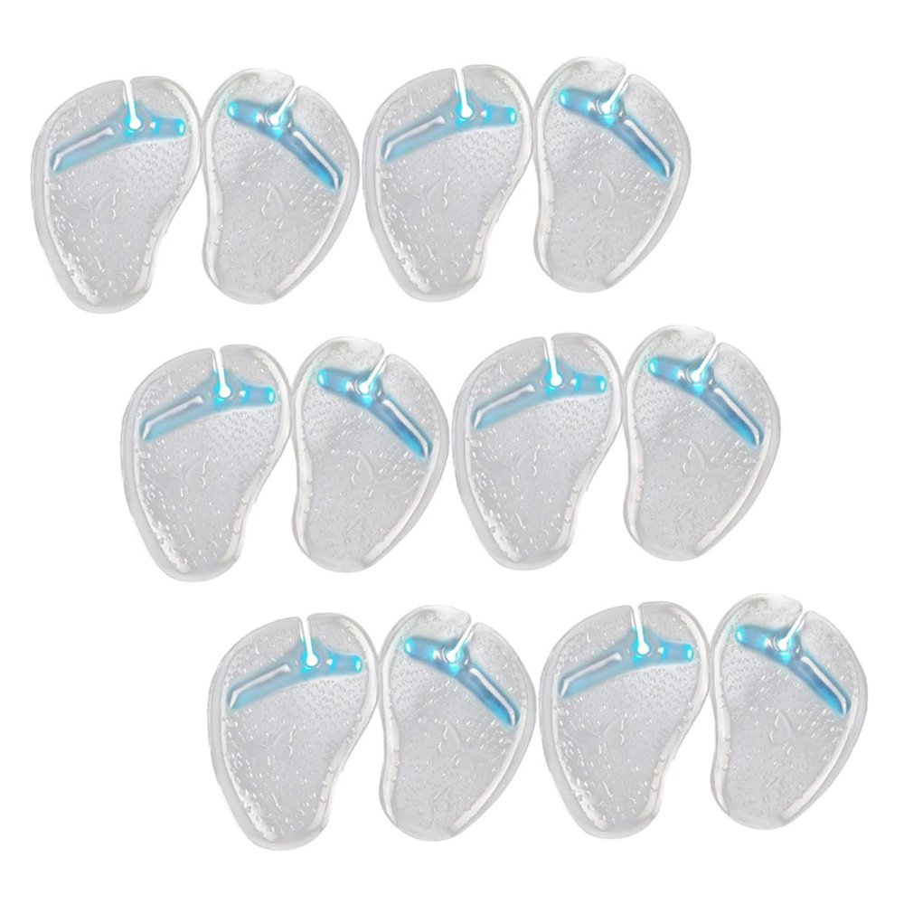 Flip-Flops Blue Gel Cushions Pad Toe Protectors 6 Pairs