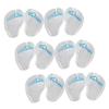 Flip-Flops Blue Gel Cushions Pad Toe Protectors 6 Pairs view 1