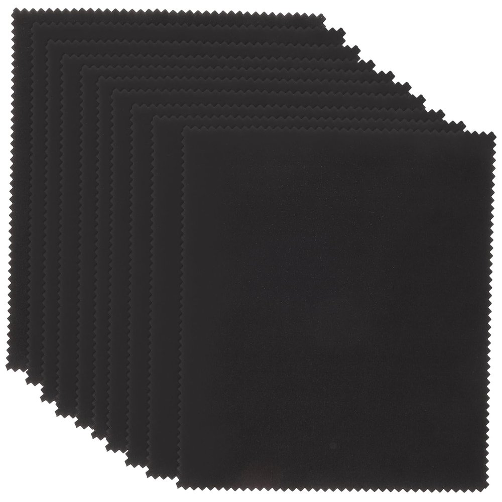 FOYTOKI 20pcs Microfiber Cleaning Cloth for Computer Screen Eyeglass Soft Electronic Device Cleaner Safe for Glasses Phones Cameras