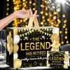 Retirement Gift Bags,The Legend Has Retired&Goodbye Tension Hello Pension with Wrapping Tissue Paper Card for Men Women Retirement,Coworker,Farewell Going Away Party Decorations Supplies Favors Gifts view 3