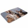 Bathroom Rugs Dogs Bath Mat Non-Slip Shower Mat Bathtub Mats Absorbent Coral Velvet Bath Rugs Floor Mat for Bathroom Floor, Tub and Shower 31.5x19.7 Inch view 3