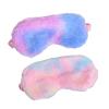 2PCS Plush Eye Mask Furry Eye Cover Fur Sleeping Mask Fuzzy Eye Mask for Sleeping Night Eyeshades Nap Masks Blindfold Full Coverage view 1