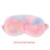 2PCS Plush Eye Mask Furry Eye Cover Fur Sleeping Mask Fuzzy Eye Mask for Sleeping Night Eyeshades Nap Masks Blindfold Full Coverage view 2