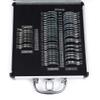 InnaMall 68Pcs Optometry Rim Case Kit, Aluminum Case Box Trial Frame with Metal Rim Ophthalmic Lenses Optical Trial Lens Set view 3
