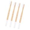 OHPHCALL Adult Toothbrush 4pcs Bamboo Toothbrush Soft Bristles Ergonomic Handle Travel Home Use view 1