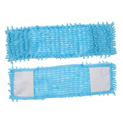 OHPHCALL 2pcs Mop Cloth Replacement for Efficient Cleaning Soft Mop Head Accessories for Home Use Blue for Corners Floors and Windows