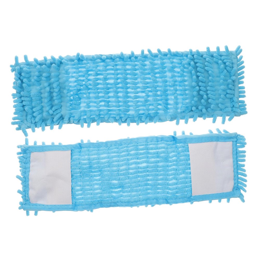 OHPHCALL 2pcs Mop Cloth Replacement for Efficient Cleaning Soft Mop Head Accessories for Home Use Blue for Corners Floors and Windows