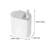 FOMIYES 2sets Toothpaste Tube Squeezer Wall-Mounted Manual Dispenser for Easy Squeeze for Rolling Toothpaste Creams and More Material Bathroom Tool view 2