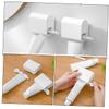 FOMIYES 2sets Toothpaste Tube Squeezer Wall-Mounted Manual Dispenser for Easy Squeeze for Rolling Toothpaste Creams and More Material Bathroom Tool view 3