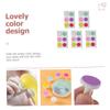 MOLUCKFU 30pcs Boy Girl Nail File Pads Nail Grinding Head Tool for Electric Trimmer Grooming Kit view 3