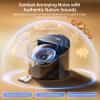 ANWOON Sound Machine & Night Light, Premium Metal Shell with 3inch Speaker Loud Stereo Sound, White Noise Machine &50+ Natural Sounds |Upgradeable System for Sleep, Focus, Relaxation Adults Kids Baby view 4