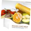 MOLUCKFU Food-grade Cling Wrap for Kitchen Use Stretch Film for Food Preservation Durable Disposable Plastic Wrap for Bowls Plates and Leftovers view 4