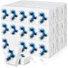 Therwen 100 Pack Pocket Tissues Travel Packs Bulk 1000 Sheet Mini Tissues Bulk 3 Ply Small Travel Size Paper Individual Pocket Size (Elegant) view 1