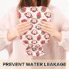 2 L Hot Water Bottle Monkey Strawberry Hot Water Bottle with Cover Soft Velvet Hot Water Bag for Pain Relief Hot Water Bottle for Winter Bed for Hands view 4