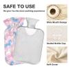 1 L Hot Water Bottle Unicorn Colour Hot Water Bottle with Cover Soft Velvet Hot Water Bag for Pain Relief Small Hot Water Bottle for Kids Adult view 3