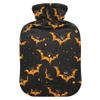1 L Hot Water Bottle Bat Hot Water Bottle with Cover Soft Velvet Hot Water Bag for Pain Relief Small Hot Water Bottle for Kids Adult view 1