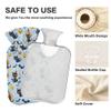 1 L Hot Water Bottle Halloween Pumpkin and Cat Hot Water Bottle with Cover Soft Velvet Hot Water Bag for Pain Relief Small Hot Water Bottle for Kids Adult view 3