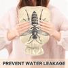 1 L Hot Water Bottle Vintage Bee Hot Water Bottle with Cover Soft Velvet Hot Water Bag for Pain Relief Small Hot Water Bottle for Kids Adult view 4