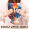 2 L Hot Water Bottle Wolves Two Faces Hot Water Bottle with Cover Soft Velvet Hot Water Bag for Pain Relief Hot Water Bottle for Winter Bed for Hands view 4