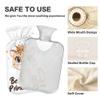1 L Hot Water Bottle Cartoon Cute Leopard Princess Hot Water Bottle with Cover Soft Velvet Hot Water Bag for Pain Relief Small Hot Water Bottle for Kids Adult view 3