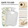 1 L Hot Water Bottle Flower Peony Hot Water Bottle with Cover Soft Velvet Hot Water Bag for Pain Relief Small Hot Water Bottle for Kids Adult view 3