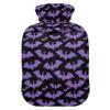 2 L Hot Water Bottle Halloween Bat Hot Water Bottle with Cover Soft Velvet Hot Water Bag for Pain Relief Hot Water Bottle for Winter Bed for Hands view 1
