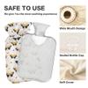 1 L Hot Water Bottle Butterfly Hot Water Bottle with Cover Soft Velvet Hot Water Bag for Pain Relief Small Hot Water Bottle for Kids Adult view 3