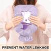 1 L Hot Water Bottle Halloween Ghosts Hot Water Bottle with Cover Soft Velvet Hot Water Bag for Pain Relief Small Hot Water Bottle for Kids Adult view 4