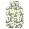 1 L Hot Water Bottle Crocodile and Book Hot Water Bottle with Cover Soft Velvet Hot Water Bag for Pain Relief Small Hot Water Bottle for Kids Adult view 1