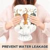 2 L Hot Water Bottle Three Cats Hot Water Bottle with Cover Soft Velvet Hot Water Bag for Pain Relief Hot Water Bottle for Winter Bed for Hands view 4