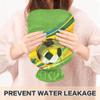 1 L Hot Water Bottle Football Hot Water Bottle with Cover Soft Velvet Hot Water Bag for Pain Relief Small Hot Water Bottle for Kids Adult view 4