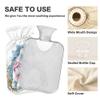 1 L Hot Water Bottle Unicorns and Flower Hot Water Bottle with Cover Soft Velvet Hot Water Bag for Pain Relief Small Hot Water Bottle for Kids Adult view 3
