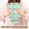 1 L Hot Water Bottle Cute Frog Hot Water Bottle with Cover Soft Velvet Hot Water Bag for Pain Relief Small Hot Water Bottle for Kids Adult view 4