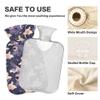 1 L Hot Water Bottle Cat Moon Hot Water Bottle with Cover Soft Velvet Hot Water Bag for Pain Relief Small Hot Water Bottle for Kids Adult view 3