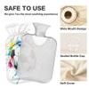 2 L Hot Water Bottle Soccer Ball Hot Water Bottle with Cover Soft Velvet Hot Water Bag for Pain Relief Hot Water Bottle for Winter Bed for Hands view 3