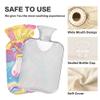 2 L Hot Water Bottle Unicorn Charming Hot Water Bottle with Cover Soft Velvet Hot Water Bag for Pain Relief Hot Water Bottle for Winter Bed for Hands view 3