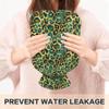 2 L Hot Water Bottle Leopard Print Skin Animal Hot Water Bottle with Cover Soft Velvet Hot Water Bag for Pain Relief Hot Water Bottle for Winter Bed for Hands view 4