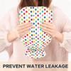 1 L Hot Water Bottle Wave Dots Hot Water Bottle with Cover Soft Velvet Hot Water Bag for Pain Relief Small Hot Water Bottle for Kids Adult view 4