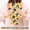 2 L Hot Water Bottle Cat and Pumpkin Hot Water Bottle with Cover Soft Velvet Hot Water Bag for Pain Relief Hot Water Bottle for Winter Bed for Hands view 4
