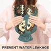 1 L Hot Water Bottle Skeleton Wedding Hot Water Bottle with Cover Soft Velvet Hot Water Bag for Pain Relief Small Hot Water Bottle for Kids Adult view 4
