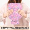 1 L Hot Water Bottle Star Hot Water Bottle with Cover Soft Velvet Hot Water Bag for Pain Relief Small Hot Water Bottle for Kids Adult view 4