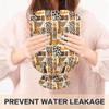 1 L Hot Water Bottle Animal Skins Leopard Zebra Tiger Hot Water Bottle with Cover Soft Velvet Hot Water Bag for Pain Relief Small Hot Water Bottle for Kids Adult view 4