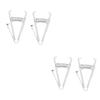Healeved 4pcs Fat Measuring Device Caliper Digital Measuring Calipers Body Charts view 1