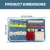 Fidget Blanket for Adults with Dementia Multi-Functional Sensory Blanket Calming & Comforting Sensory Toys Adults for Alzheimer's, Dementia, Asperger's, Anxiety,Sensory Blanket view 2