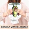 1 L Hot Water Bottle Boxing Avocado Boxing Gloves Hot Water Bottle with Cover Soft Velvet Hot Water Bag for Pain Relief Small Hot Water Bottle for Kids Adult view 4