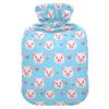 2 L Hot Water Bottle Cute Pig Hot Water Bottle with Cover Soft Velvet Hot Water Bag for Pain Relief Hot Water Bottle for Winter Bed for Hands view 1