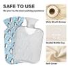 1 L Hot Water Bottle Cute Cartoon Penguin Dancing Hot Water Bottle with Cover Soft Velvet Hot Water Bag for Pain Relief Small Hot Water Bottle for Kids Adult view 3