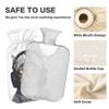 2 L Hot Water Bottle Trendy Kitten Hot Water Bottle with Cover Soft Velvet Hot Water Bag for Pain Relief Hot Water Bottle for Winter Bed for Hands view 3