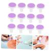 Healeved 12pcs Electric Nail Trimmer Pads Replacement Grinding Heads for Newborns Durable Boy Girl Nail File Accessories Easy to Use and Lightweight Design view 4