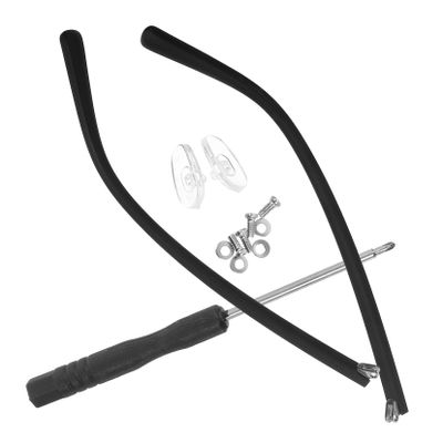 FOMIYES 2pairs Eyeglass Replacement Temple Kit Repair Parts for Glasses Easy to Install Arms for Sunglasses and Eyewear Convenient Glasses Repair